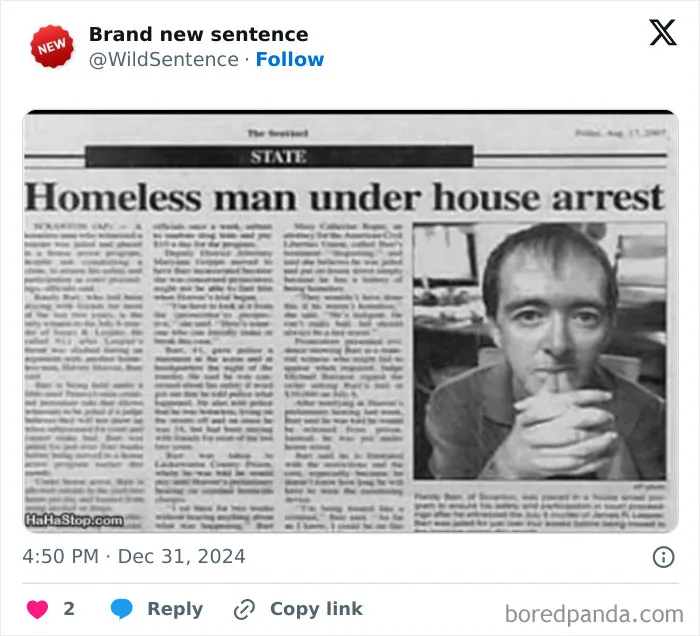 83 Absolutely Unhinged “New” Sentences That Have No Business Being This Funny