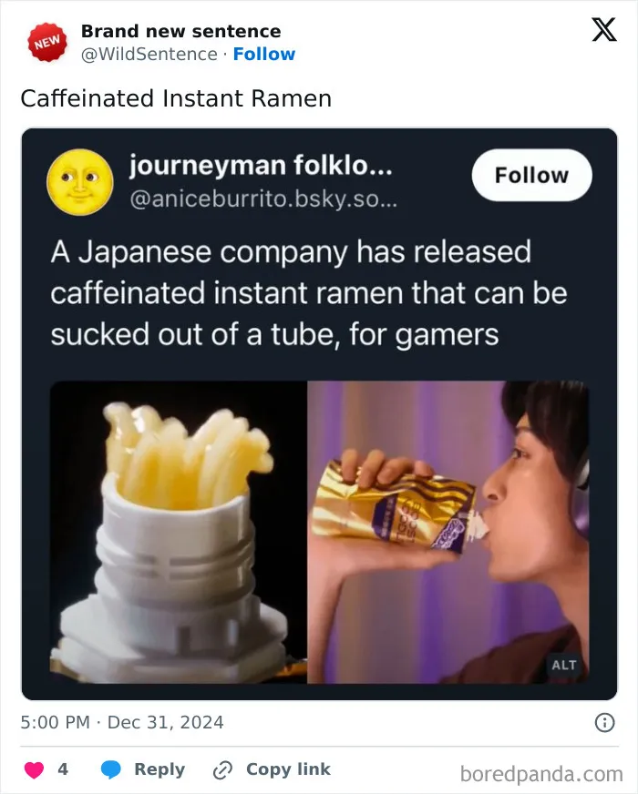 83 Absolutely Unhinged “New” Sentences That Have No Business Being This Funny