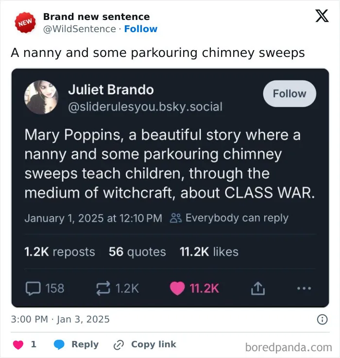 83 Absolutely Unhinged “New” Sentences That Have No Business Being This Funny