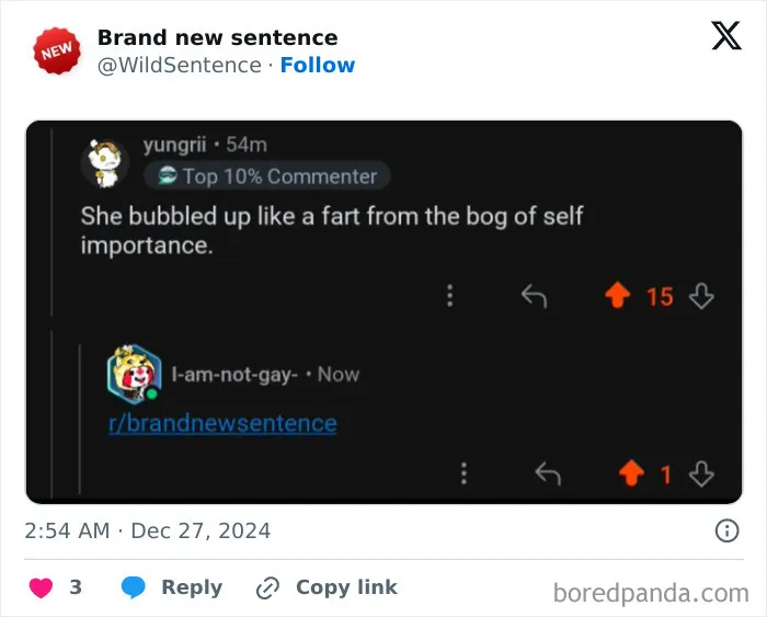 83 Absolutely Unhinged “New” Sentences That Have No Business Being This Funny