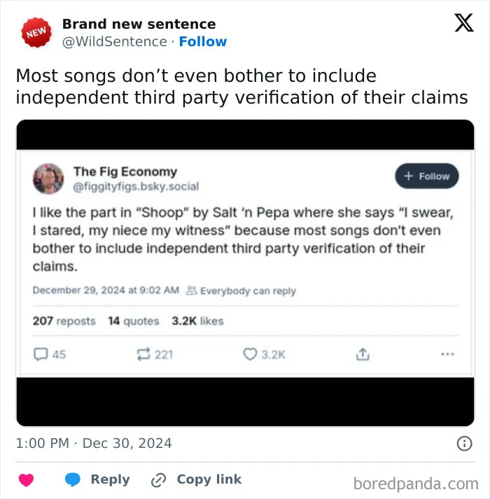 83 Absolutely Unhinged “New” Sentences That Have No Business Being This Funny