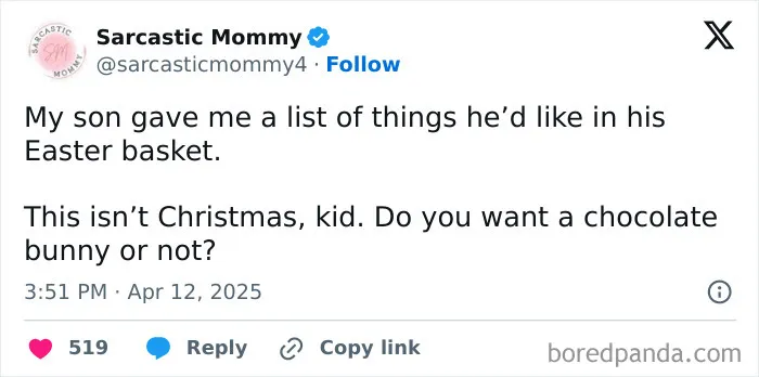 42 Funny Tweets To Read Before Easter