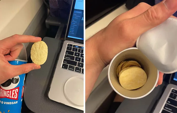 Am I Crazy Or Did Pringles Get This Small Without Me Noticing? Especially When They Are Like 5 Bucks When Not On Sale