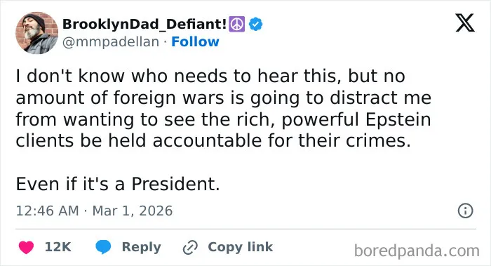 Especially If It’s A President