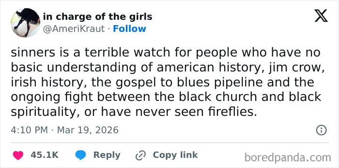 Funny tweets about the US, highlighting American history, culture, and internet humor from March 2026.