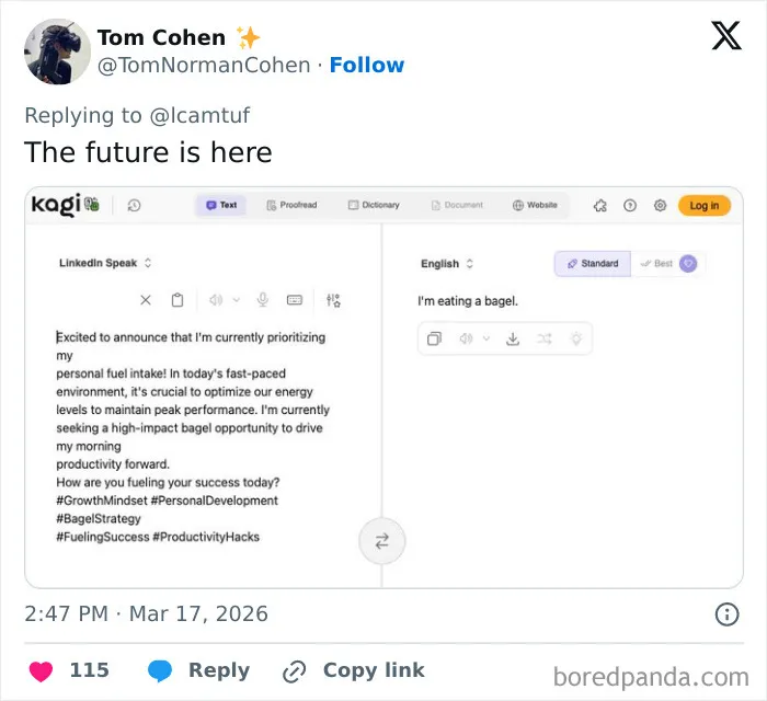 Someone Made A Google Translator For LinkedIn And The Results Are Absolutely Hilarious
