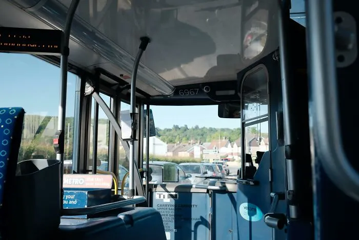 You’re feeling exhausted after a long day – headache, sore back, and stressed from work. A mom enters the bus you are on with a 3-year-old and heavy grocery bags. 
