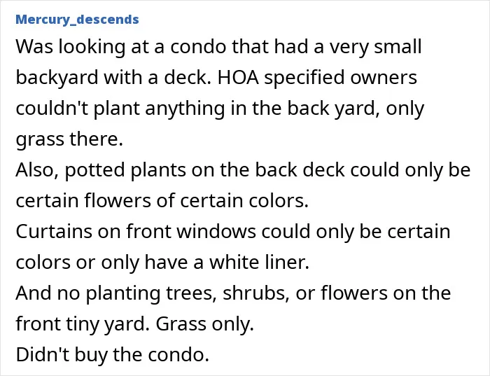 43 Homeowners Share The Most Unhinged HOA Rules They’ve Ever Encountered