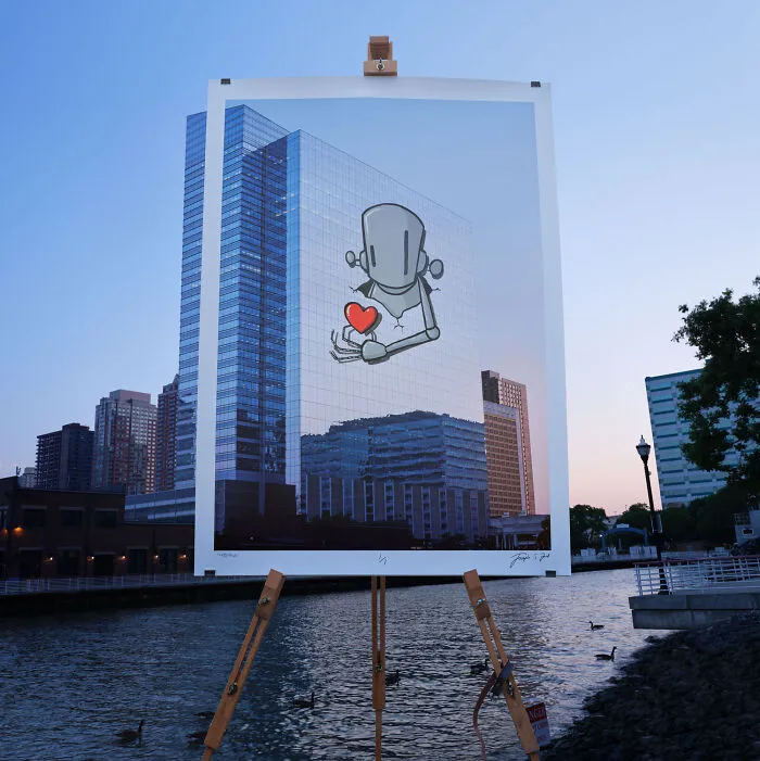 These Mind-Bending Photos By Joseph Ford Imagine Street Art In The World’s Most Unreachable Places (17 Pics)