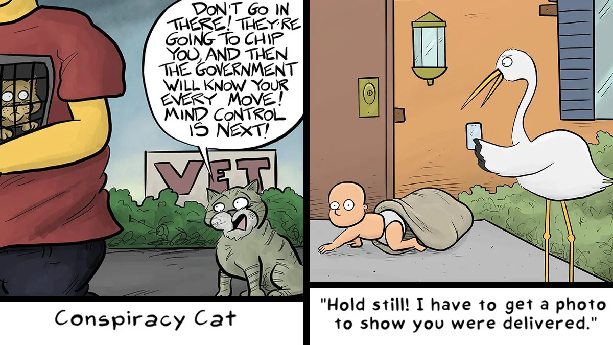 This Artist Makes People Laugh With His Single-Panel Comics (70 Best Pics)