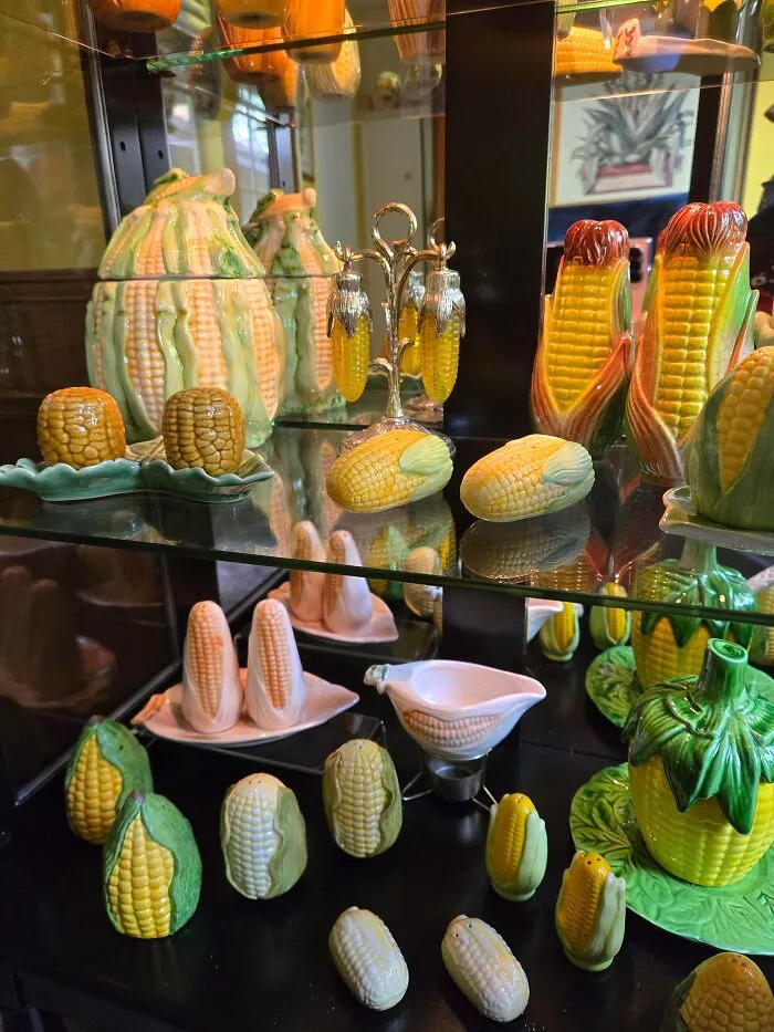 I Have Had My Corn Collection Sitting In A Closet For 25 Years. I Bought A Cabinet And Finally Put It Out