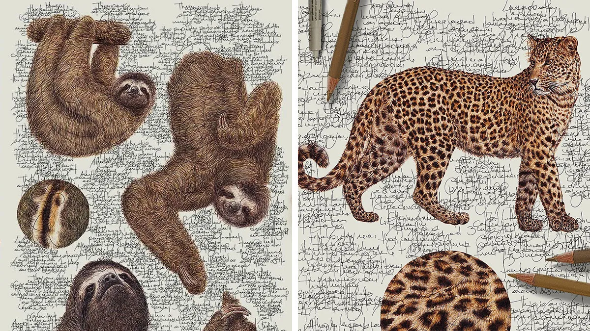 Artist Created 34 Stunning Animal Sketches That Look Almost Too Real To Be Drawn
