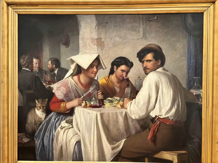 “In A Roman Osteria” By Carl Bloch, 1866