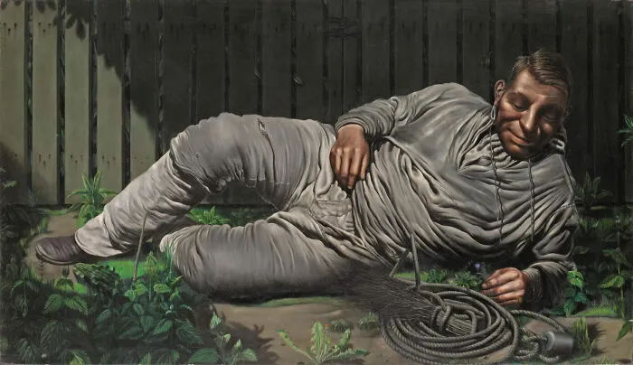 “Resting Chimney Sweep” By Pyke Koch, 1936