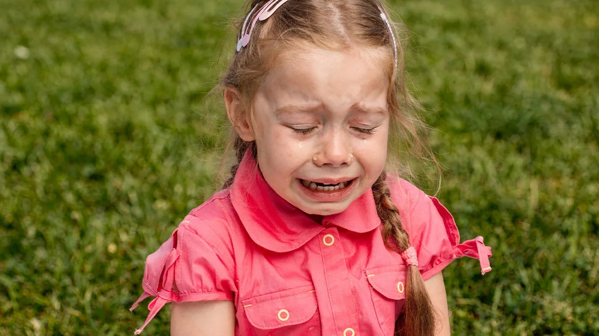 Dad Furious After Wife Hurls Their Daughter Over A Fence To Save Her From A Charging Dog