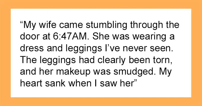 Wife Doesn't Come Back Home All Night, Husband Gets His Heart Broken After She Tells Him Why