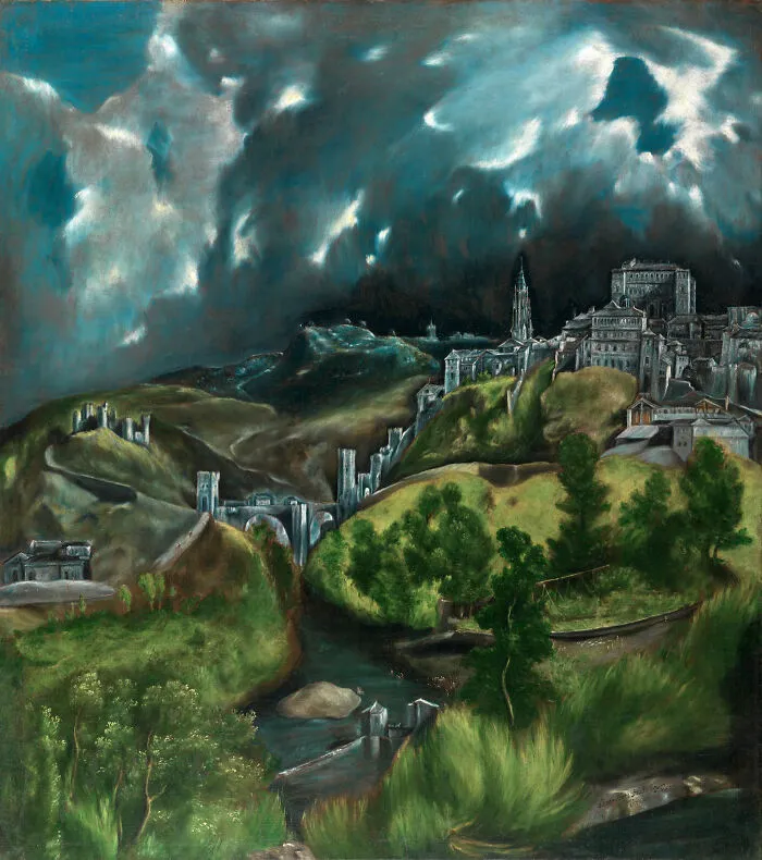 “View Of Toledo” By  El Greco, Created Around 1599–1600