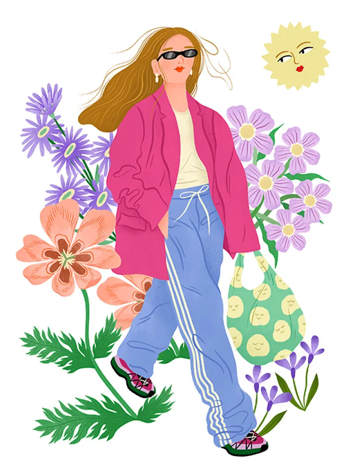 This Dutch Artist Creates 30 Playful And Colorful Illustrations Celebrating Feminine Energy