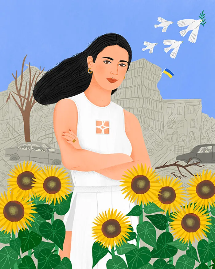 This Dutch Artist Creates 30 Playful And Colorful Illustrations Celebrating Feminine Energy