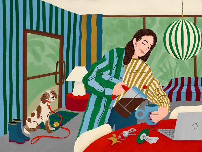 This Dutch Artist Creates 30 Playful And Colorful Illustrations Celebrating Feminine Energy