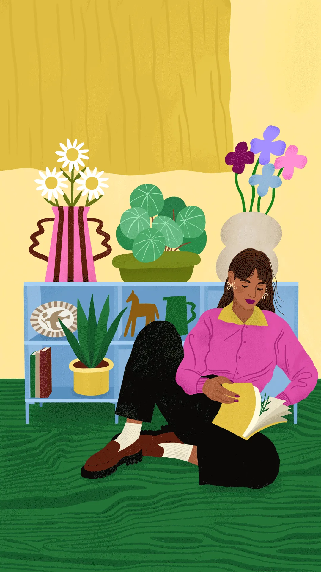This Dutch Artist Creates 30 Playful And Colorful Illustrations Celebrating Feminine Energy