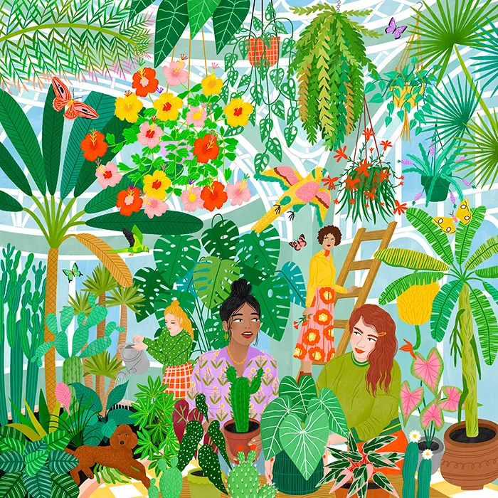 This Dutch Artist Creates 30 Playful And Colorful Illustrations Celebrating Feminine Energy