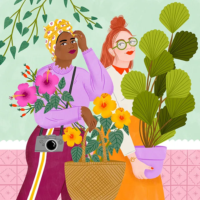 This Dutch Artist Creates 30 Playful And Colorful Illustrations Celebrating Feminine Energy