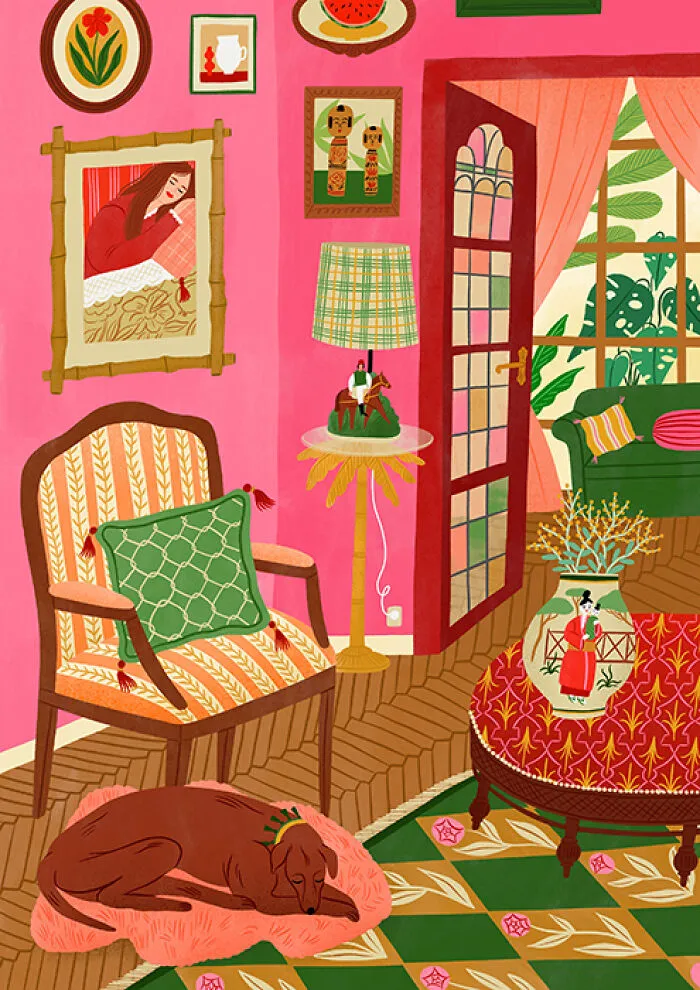 This Dutch Artist Creates 30 Playful And Colorful Illustrations Celebrating Feminine Energy