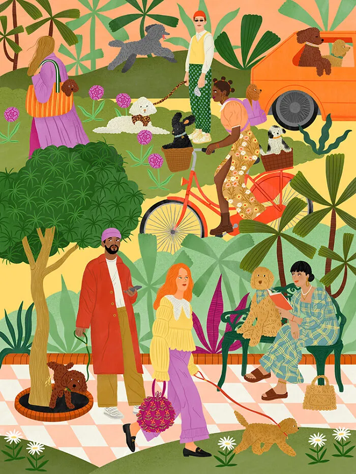 This Dutch Artist Creates 30 Playful And Colorful Illustrations Celebrating Feminine Energy