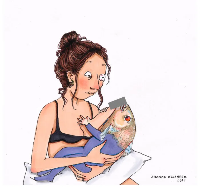 Artist Shows Honest Moments Of Life As A Mother In 47 Illustrations