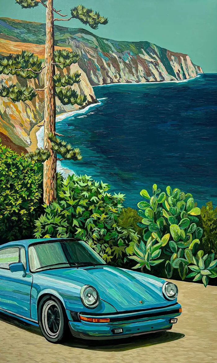 Bright And Inviting At First, Paintings By This Artist Slowly Reveal Something Unsettling (40 Pics)