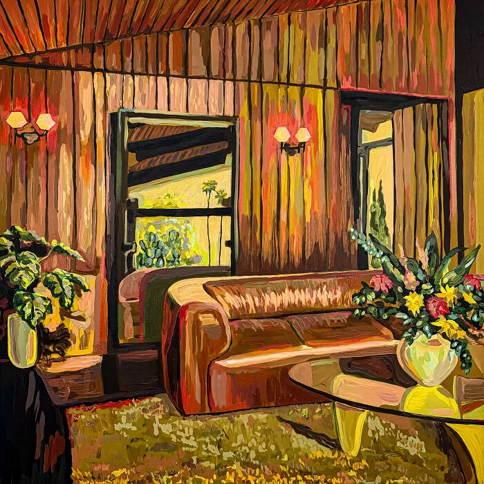 Bright And Inviting At First, Paintings By This Artist Slowly Reveal Something Unsettling (40 Pics)