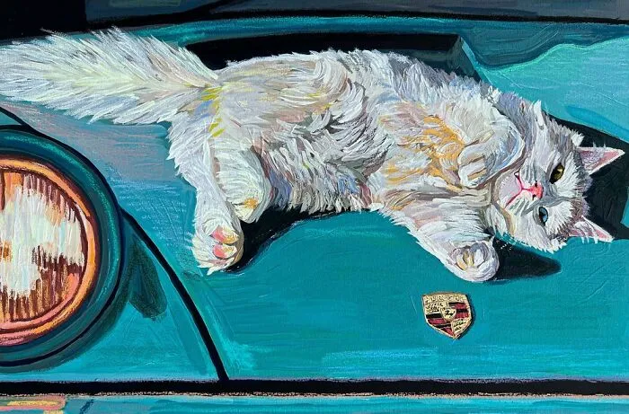 Bright And Inviting At First, Paintings By This Artist Slowly Reveal Something Unsettling (40 Pics)