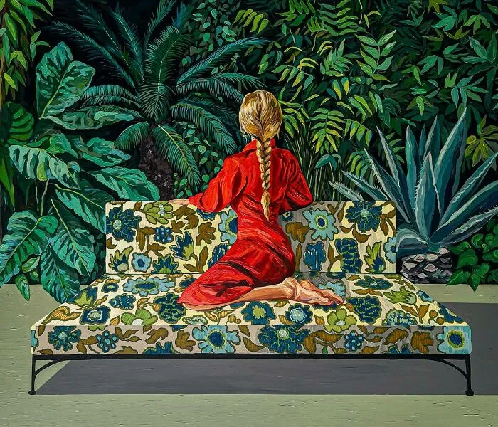 Bright And Inviting At First, Paintings By This Artist Slowly Reveal Something Unsettling (40 Pics)