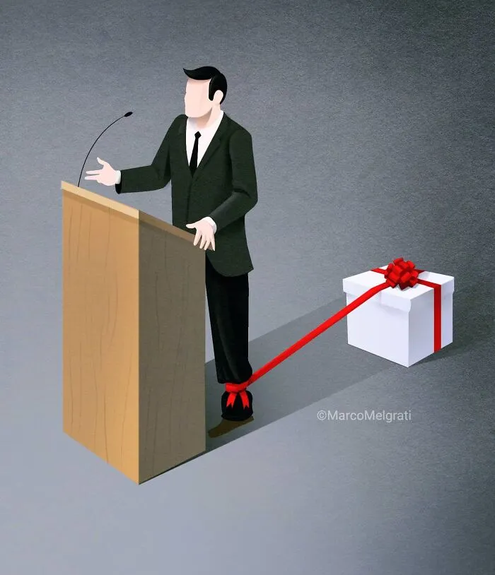 66 Thought-Provoking Illustrations By Marco Melgrati (New Pics)