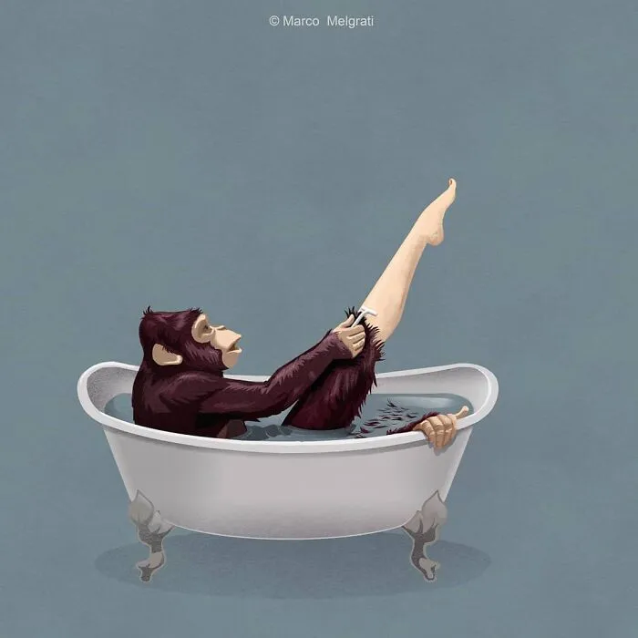66 Thought-Provoking Illustrations By Marco Melgrati (New Pics)