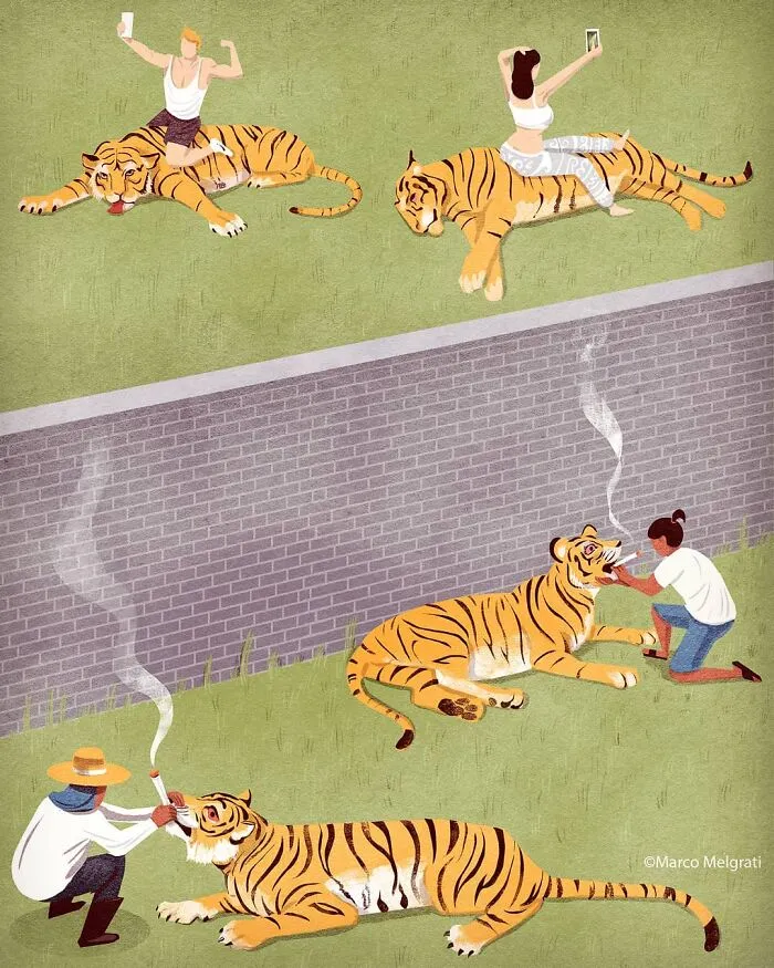66 Thought-Provoking Illustrations By Marco Melgrati (New Pics)
