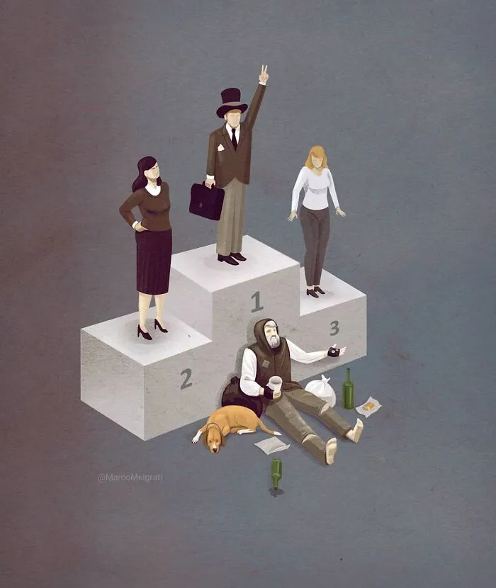 66 Thought-Provoking Illustrations By Marco Melgrati (New Pics)