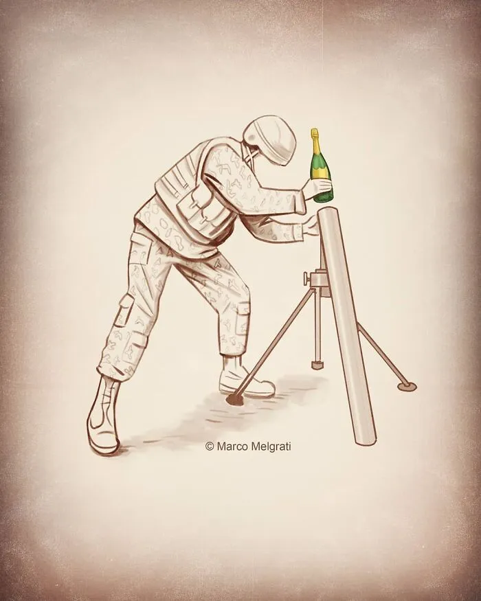 66 Thought-Provoking Illustrations By Marco Melgrati (New Pics)