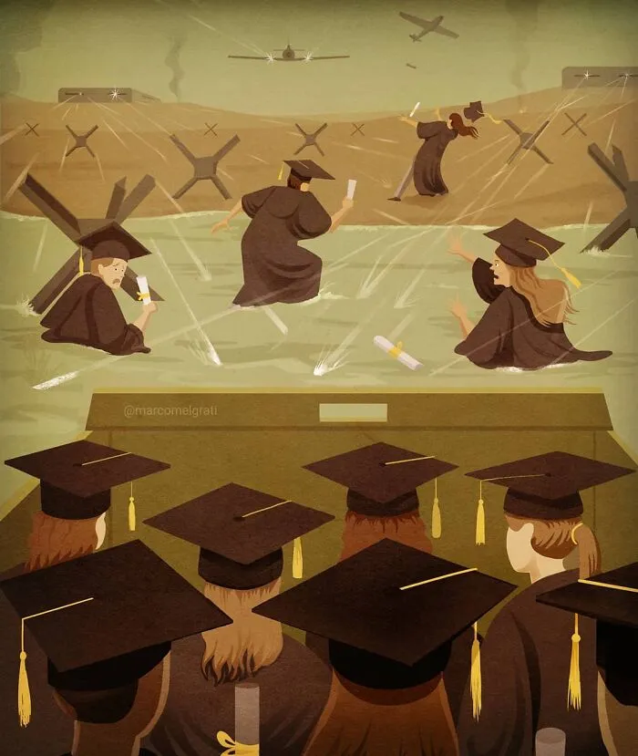 66 Thought-Provoking Illustrations By Marco Melgrati (New Pics)