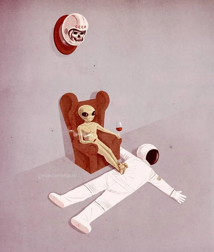 66 Thought-Provoking Illustrations By Marco Melgrati (New Pics)