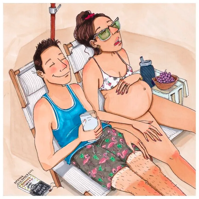 Artist Shows Honest Moments Of Life As A Mother In 47 Illustrations