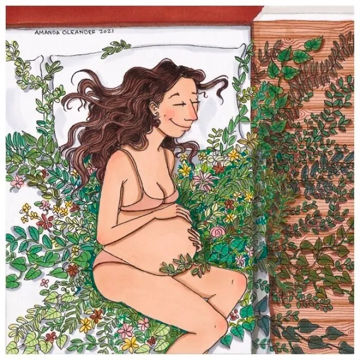 Artist Shows Honest Moments Of Life As A Mother In 47 Illustrations