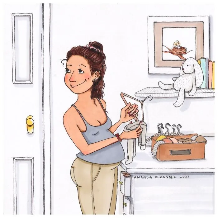 Artist Shows Honest Moments Of Life As A Mother In 47 Illustrations
