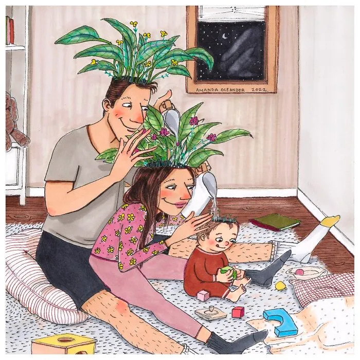 Artist Shows Honest Moments Of Life As A Mother In 47 Illustrations