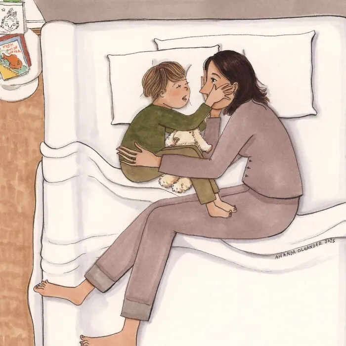 Artist Shows Honest Moments Of Life As A Mother In 47 Illustrations
