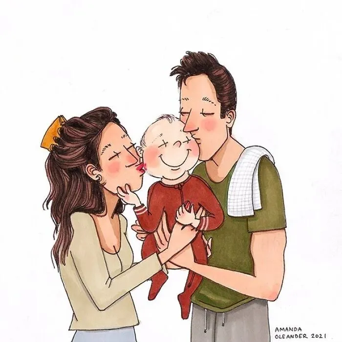 Artist Shows Honest Moments Of Life As A Mother In 47 Illustrations