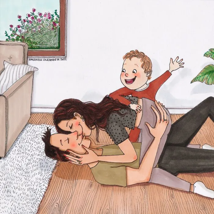Artist Shows Honest Moments Of Life As A Mother In 47 Illustrations