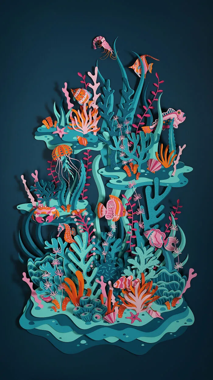 This French Artist Duo Turns Ordinary Paper Into Incredible Handcrafted Worlds (29 Pics)