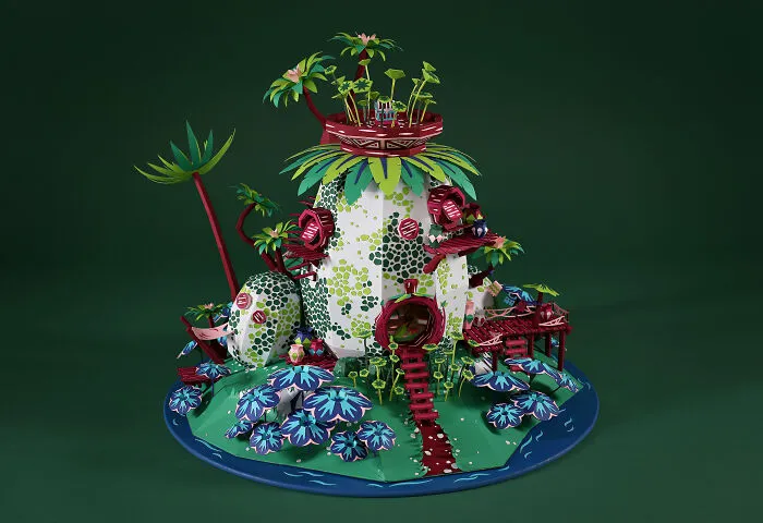 This French Artist Duo Turns Ordinary Paper Into Incredible Handcrafted Worlds (29 Pics)